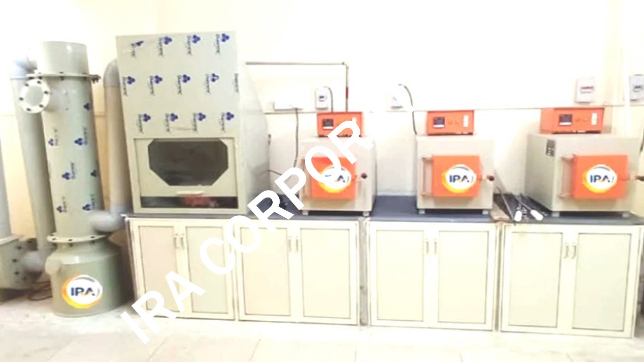 Fire Assaying Lab Setup