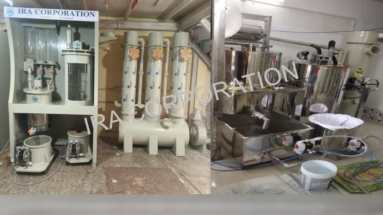 Combo Setup of Gold & Silver Refining Machine