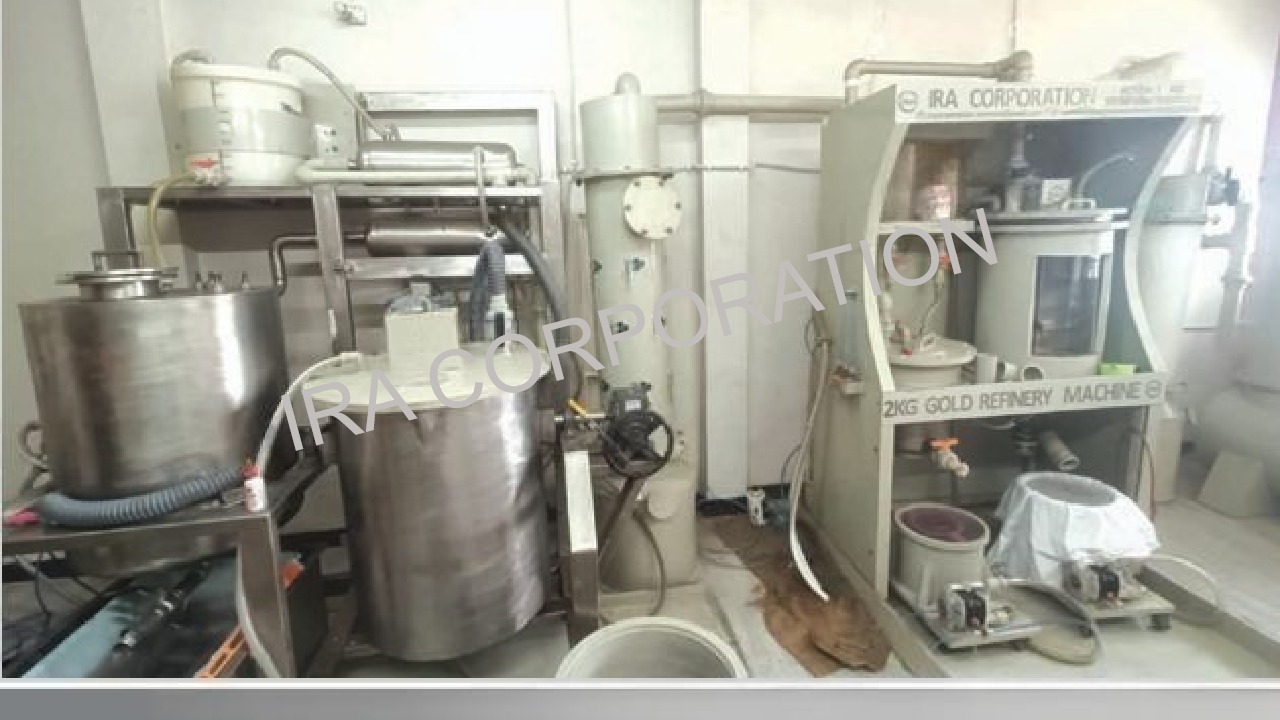 Combo Setup of Gold & Silver Refining Machine