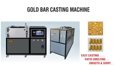 Gold Bar Casting Machine – 100 Gram to 1 Kg Capacity